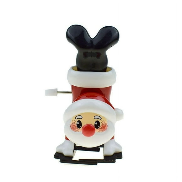 Inverted Christmas Clockwork Chain Snowman Walking Ornament