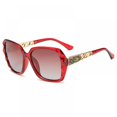 thumbnail image 1 of Gafas de sol de una pieza Gafas de sol de gran tamaño Hombres Mujeres Hombres y mujeres Gafas de sol retro de marco grande (c8) Feliz Sencillez, 1 of 4