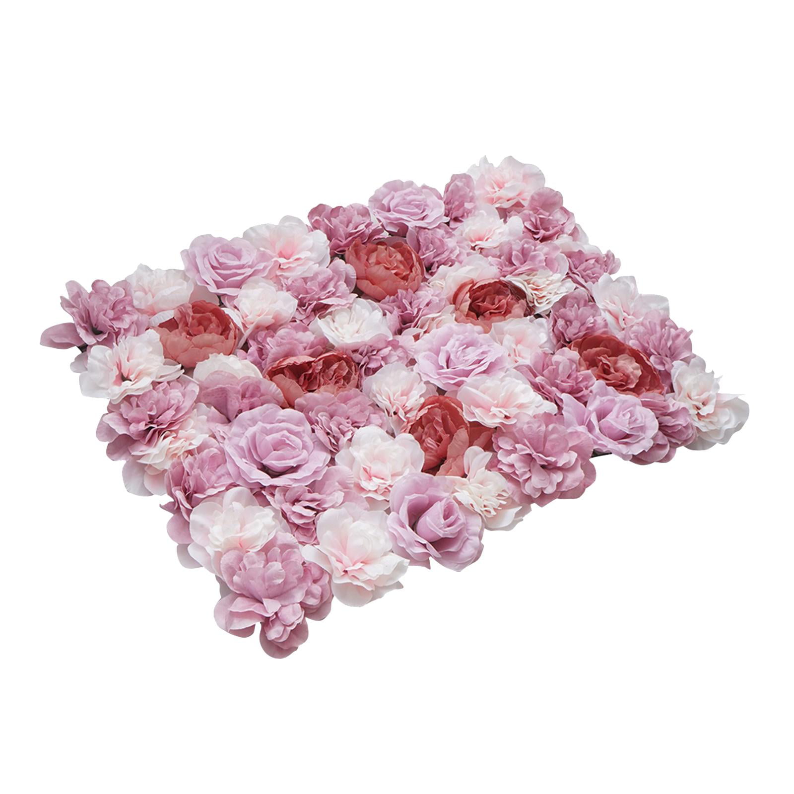 2x Cream Hydrangea Flower Wall Wedding Backdrop Party Venue Decoration 40 x 60cm 