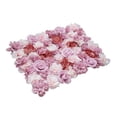 thumbnail image 1 of Decoración de la pared de la flor 3D Sunnimix 40x60cm flores de seda púrpura, 1 of 8