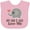 AD-Pink, variant on Inktastic My Lola and Lolo Love Me Grandbaby Boys or Girls Baby Bib
