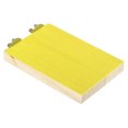 thumbnail image 1 of Unique Bargains Wood Bird Perch Stand Parrot Stand Platform Cage Accessory Paw Grinding Clean, Yellow, 1 of 5