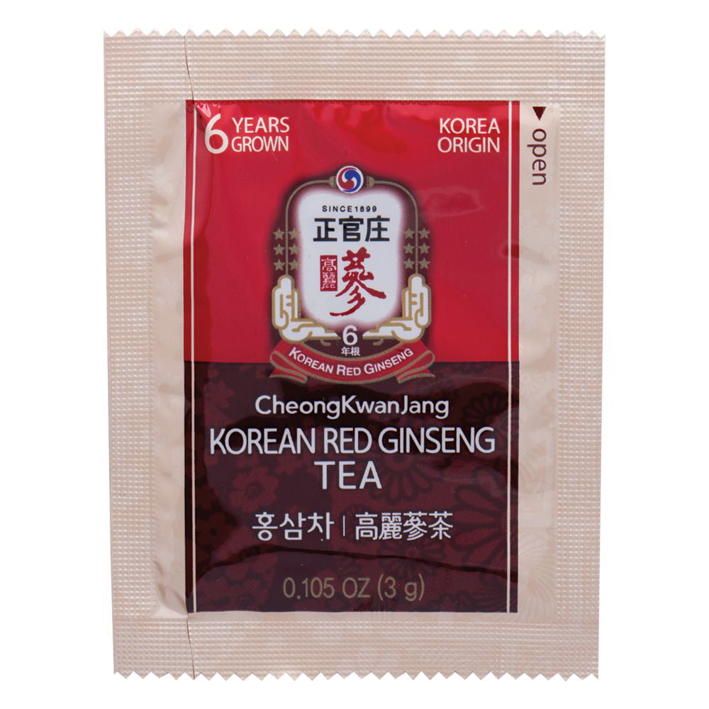 skepsis Prestigefyldte talent Korean Red Ginseng Tea Korea Ginseng Corp 50 Bags Box - Walmart.com
