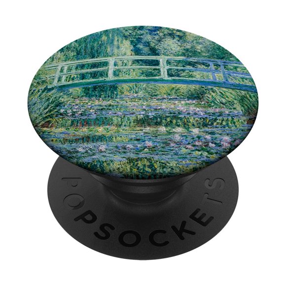 Pintura adhesiva PopSockets PopGrip con forma de nenúfares de Monet
