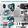 thumbnail image 4 of Pistola de Pintura Slikwave CN-7000 850W con Vaso Desmontable de 1400ml, 4 of 9