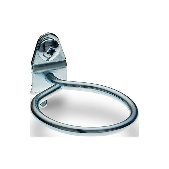 Triton Products 1-3/4 inch Single Ring Tool Holder Steel Pegboard Hook, 5pk