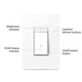 thumbnail image 2 of Kasa Smart Dimmer Switch HS220, Single Pole, Needs Neutral Wire, 2.4GHz Wi-Fi Light Switch Works with Alexa and Google Home, UL Certified, No Hub Required, 2 of 3