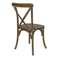 thumbnail image 3 of Chair - Lucca X Back Wood - Rustic (4/Box), 3 of 3