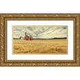 thumbnail image 1 of Mohr, Bonnie 24x14 Gold Ornate Wood Framed with Double Matting Museum Art Print Titled - The Beauty, 1 of 4
