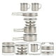 thumbnail image 4 of Camping Cookware Set 8 Pieces Stainless Steel Cooking Pot Camping Cookware Kit Backpack Cooking Set, 4 of 5