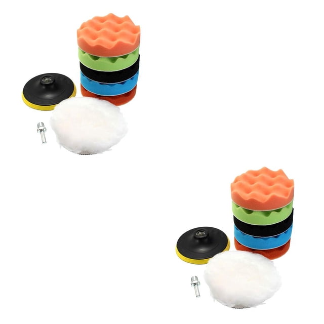 Scienceny 8 unidades/juego de almohadillas de pulido, Kit portátil, discos de pulido lavables, 4 pulgadas 4 pouces 2piezas Scienceny CBP265473