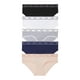 thumbnail image 1 of Pack de braguitas Victoria's Secret PINK Hipster para mujer, paquete de 5, 1 of 6