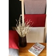 thumbnail image 4 of Set of 4 Red Houndstooth Pillow Covers, 4 of 4