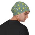 thumbnail image 4 of Rocae Cute Yoga Frogs for Beanies Hats for Men Women Warm Chunky Knit Hats Winter Adult Milk Silk Knitted Beanie, 4 of 7
