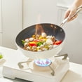 thumbnail image 5 of 11 inch Nonstick Frying Pan with lid, Ceramic Nonstick Frying pan,egg pans nonstick,Skillet PFOA - free, 5 of 8