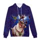 thumbnail image 1 of Suéter de Navidad informal de moda para hombre, suéter con capucha y estampado Digital de vellón Pompotops oipoqjl16518, 1 of 5