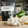 thumbnail image 4 of White Cheddar Jalapeño Popcorn Seasoning - Low Sodium Spicy White Cheddar Popcorn Seasoning - Dell Cove Spices, Bulk Bag - 1 Pound, 4 of 6