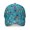 Football and Basketball Blue Pattern, variant on Football and Tennisball Navy Pattern Baseball Cap, Structured Flat Bill Hat with Snap Closure & Sweatband, Breathable Eyelets Gifts for Sports Outdoor Travel