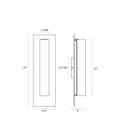 thumbnail image 6 of Sonneman 2441.01-FT Tubo Slim 12" Led Bath Panel Sconce - Chrome, 6 of 6