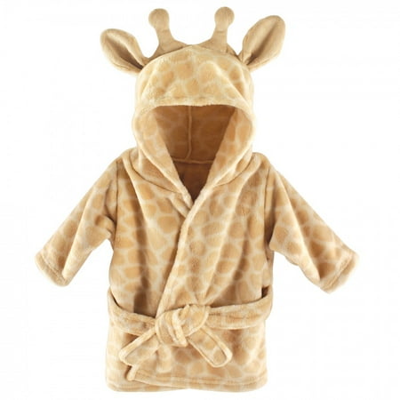 

Hudson Baby Infant Plush Animal Face Bathrobe Giraffe 0-9 Months