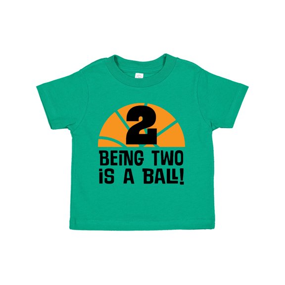Inktastic 2nd Birthday Basketball Sports Boys Boys or Girls Toddler T-Shirt
