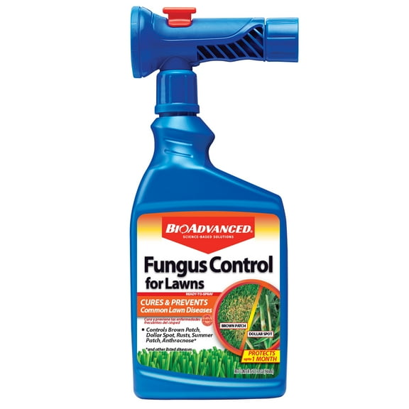 BioAdvanced Fungus Control for Lawns, Ready-to-Spray, 32 fl oz Bottle