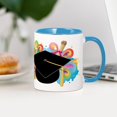 thumbnail image 4 of CafePress - Graduation Hat Diploma Grad Mugs - 11 oz Ceramic Mug - Novelty Coffee Tea Cup, 4 of 6
