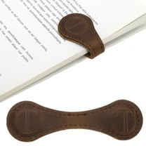 Magnetic Bookmarks, Initial Book Marks Letter T Magnet Page Markers for Book Reading Men Women Teacher Reader Book Lover Writers, Dark Brown