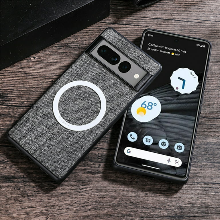 For Google Pixel 6A Case Luxury Fabric Antiskid Phone Back Cover