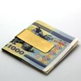 thumbnail image 5 of Ludlz Stainless Steel Brass Banknote Holder Credit Card ID Cash Wallet Money Clips, 5 of 6