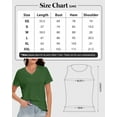 thumbnail image 3 of Women's Short Sleeve T-Shirt - Basic Round Neck Summer Top, Soft & Breathable Casual Tee, Fashion Fit, 3 of 5