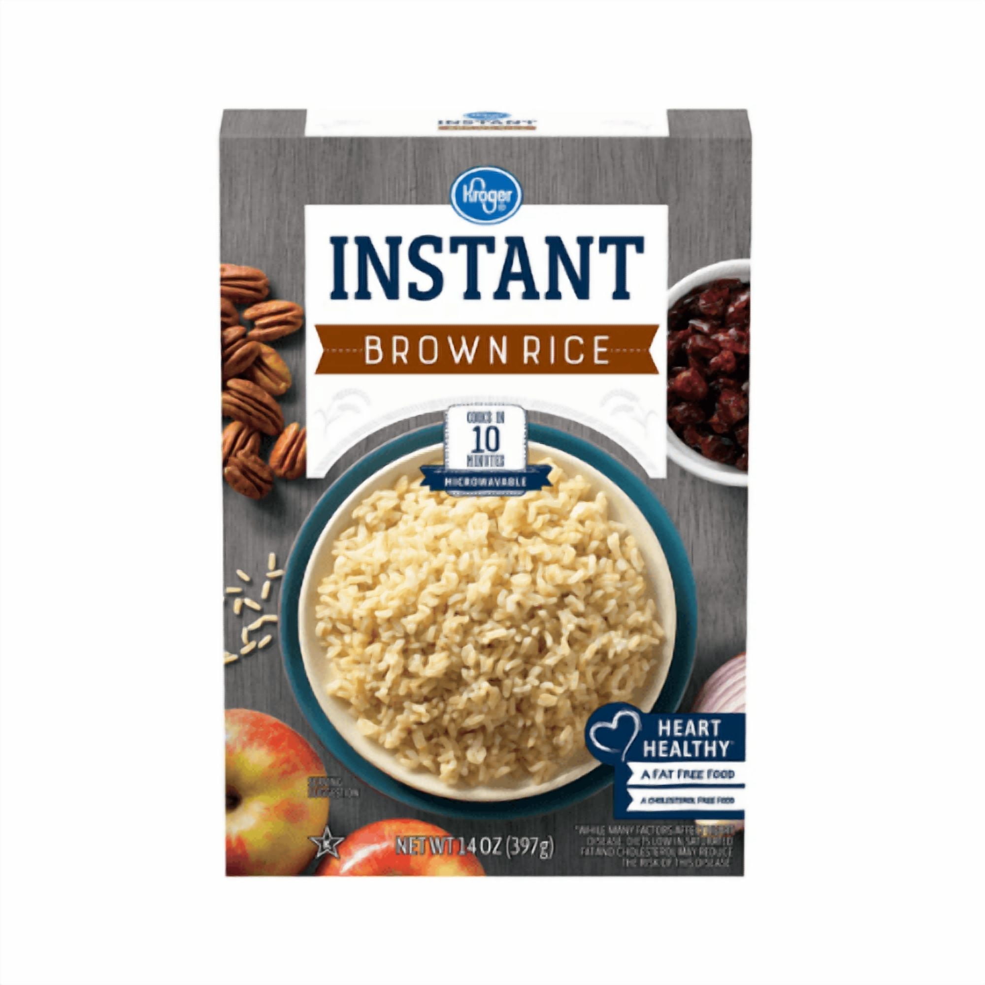 Kroger Instant Brown Rice, 3 pcs