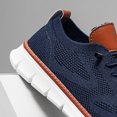 thumbnail image 3 of Zapatos para Malla para Hombre Zapatos Casuales para Correr Transpirables para (azul 41), 3 of 9