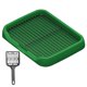 thumbnail image 3 of Inodoro para perros, bandeja para orinar para cachorros, portátil, a prueba de salpicaduras, bandeja para orinal de interior Verde, 3 of 5