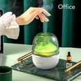 thumbnail image 5 of Ultrasonic Aromatherapy Humidifier with Colorful Light 260ml White - Cool Mist Essential Oil Diffuser (6.3 x 4.7 in / 16 x 12 cm), 5 of 9