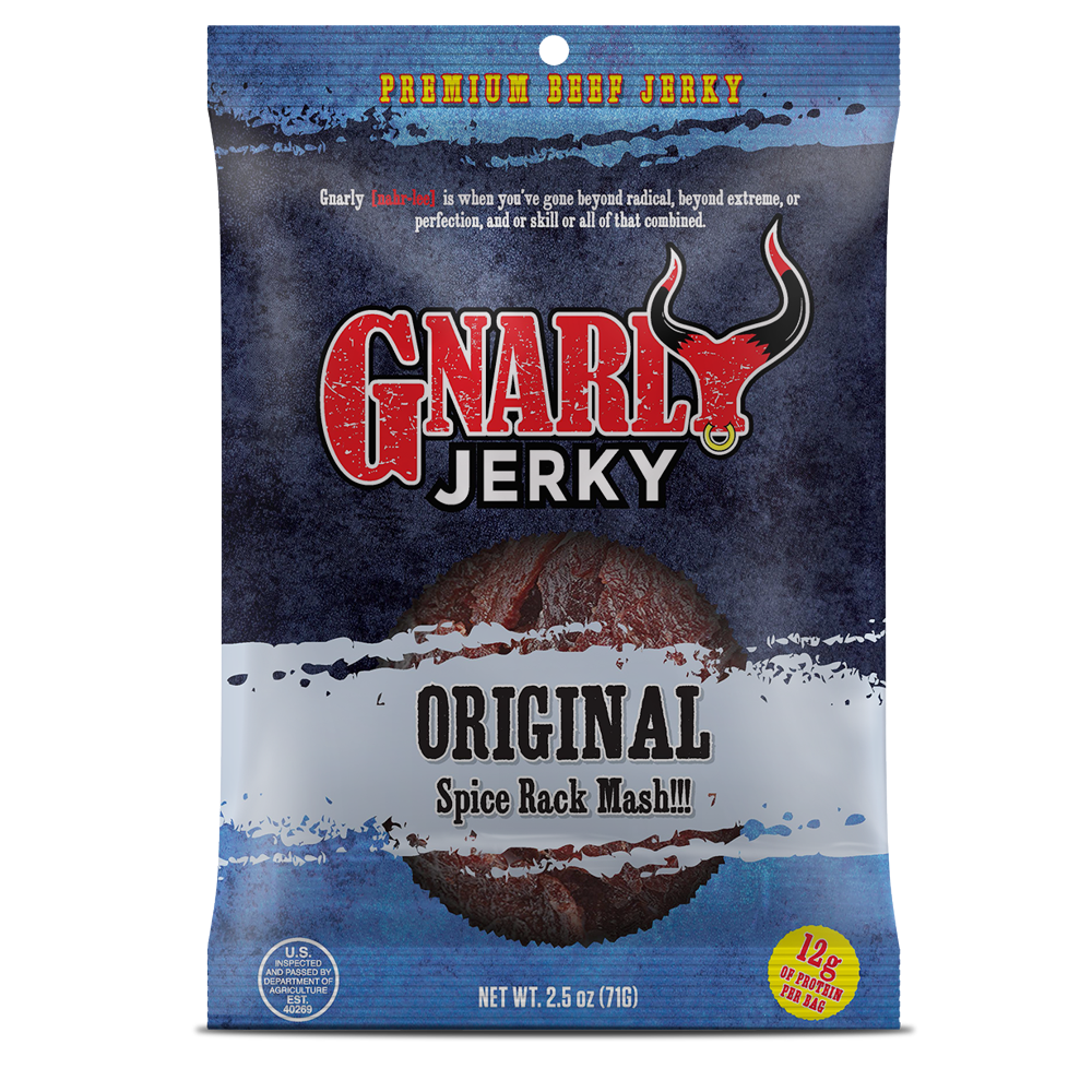 Gnarly Jerky Original 2.5 oz
