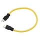 thumbnail image 1 of Cable alargador de 3 clavijas macho a macho con adaptador dinamo Nema 5 15P para conmutador de transferencia 12 AWG 125 V (5,4 cm) (amarillo), 1 of 8