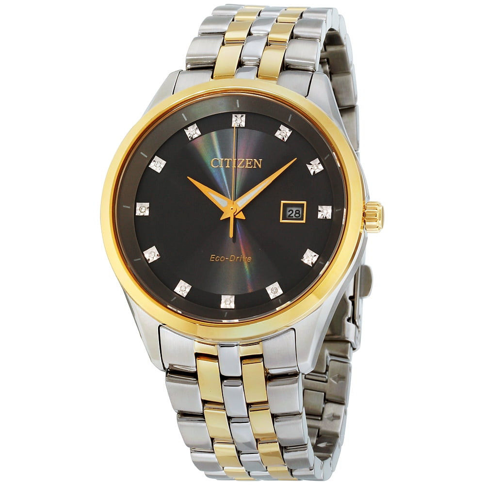 citizen gold silver watch