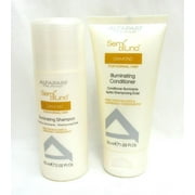 Alfaparf Milano Semi Dilino Diamond Illuminating Shampoo and Conditioner Travel Set