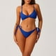 thumbnail image 1 of WILLBEST Traje de Baño con Mangas para Mujer, Traje de Baño de Talla Grande para Mujer, conjunto de Bikini Triangular de Dos Piezas con Espalda descubierta y Lazo, 1 of 3