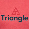 thumbnail image 3 of CafePress - Triangle Logo T Shirt - Womens Tri-blend T-Shirt, 3 of 4