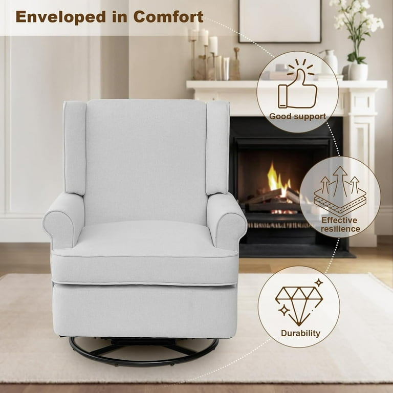 Swivel Chair Best Nursery Gliders Swivel Glider Rocking Recliner