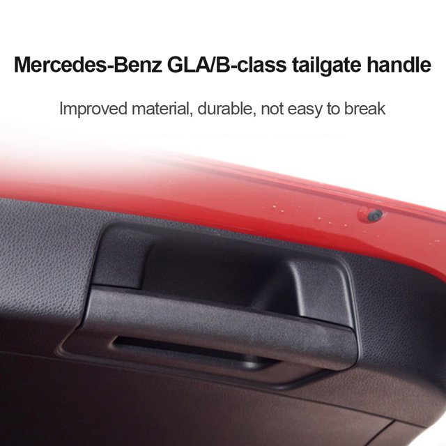 Hebilla de la manija del maletero del portón trasero para Mercedes-Benz GLA Class W156/B-Class W246 Ndcxsfigh Accesorios para autos y motos