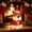 Corgi#B-1pc, variant on Santa Bust Christmas Decoration, 10" Red and White Resin Santa Figurine with Classic Design, Elegant Display Piece for Tables and Shelve