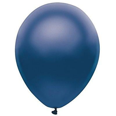12 Inch Latex Balloons Crystal - 12 inch satin navy blue latex balloons 72ct
