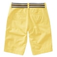 thumbnail image 2 of Aeropostale Mens Casual Flat Front Solid Colored Shorts Yellow 27, 2 of 2