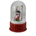 thumbnail image 5 of Northlight Lighted Snowman with Street Light Snowing Christmas Globe - 11.75", 5 of 6