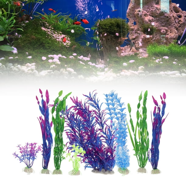 Artificial Seaweed Decorations, Soft Texture Easy To Clean Artificial  Seaweed Water Plants Simulation For Aquarium Decoration 