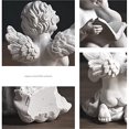 thumbnail image 4 of Cherubs Angels Resin Garden Statue Figurine , Adorable Angel Sculpture Memorial Statue, Indoor Outdoor Home Garden Decoration (Reading Cherub) Ofspeizc WMPH-1496, 4 of 9