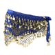 thumbnail image 1 of Minnieouse Women's Belly Dance Hip Scarf Hip Gold Coins Waist With Skirt Chain Prendas para la parte inferior del cuerpo Azul, 1 of 1
